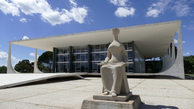 Foto apresenta fachada do Supremo Tribunal Federal (STF)