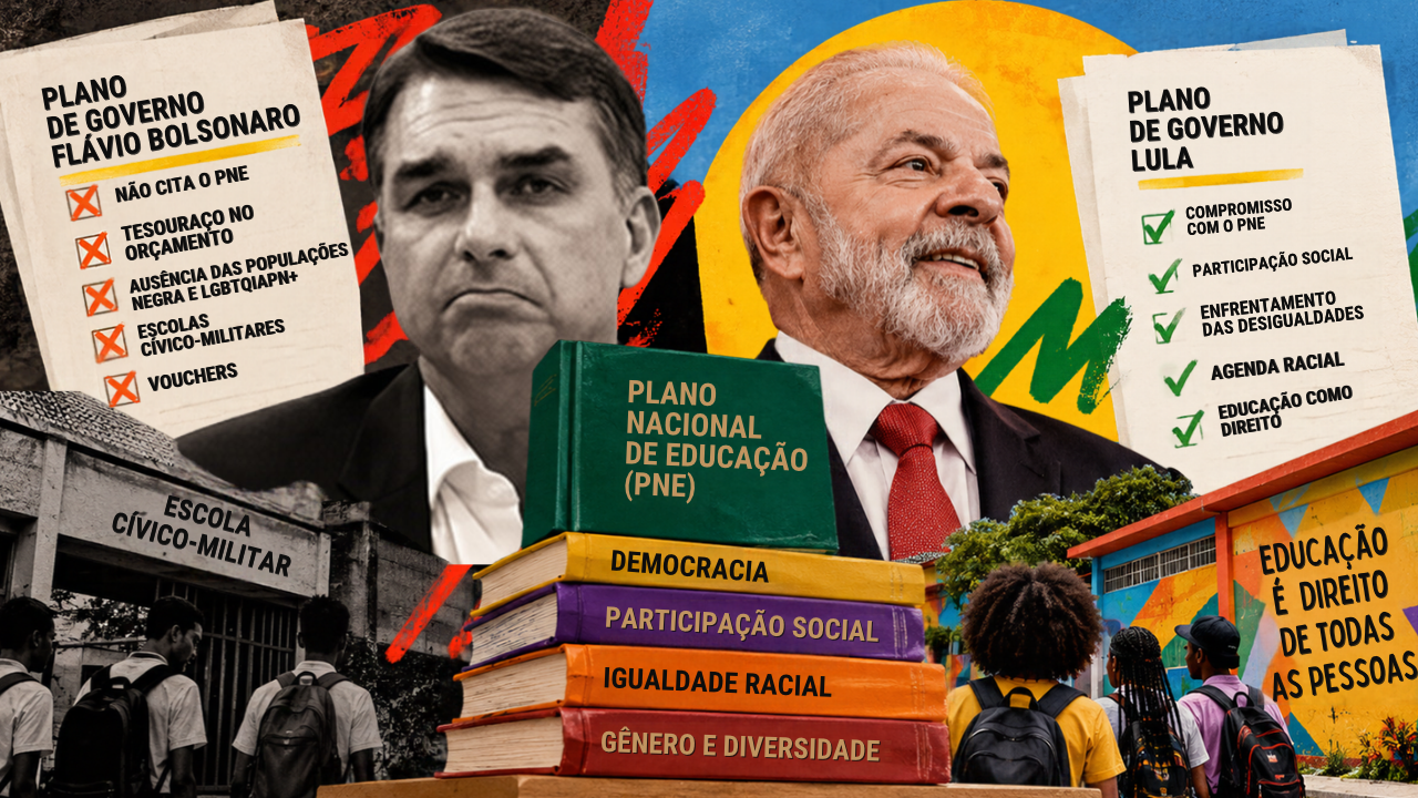 Flávio Bolsonaro não cita o Plano Nacional de Educação em sua proposta de governo 
